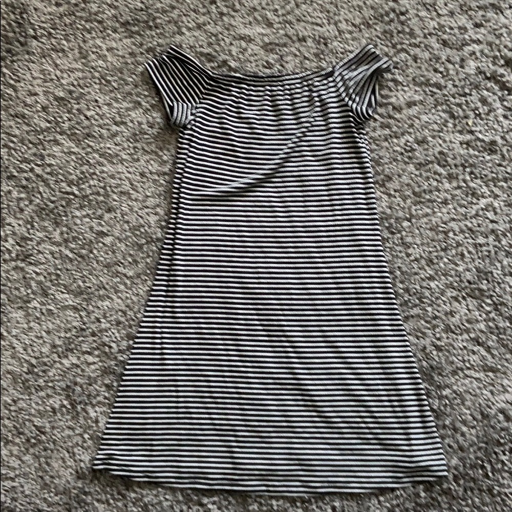 off the shoulder dress